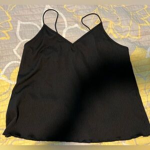 Black thin straps tank